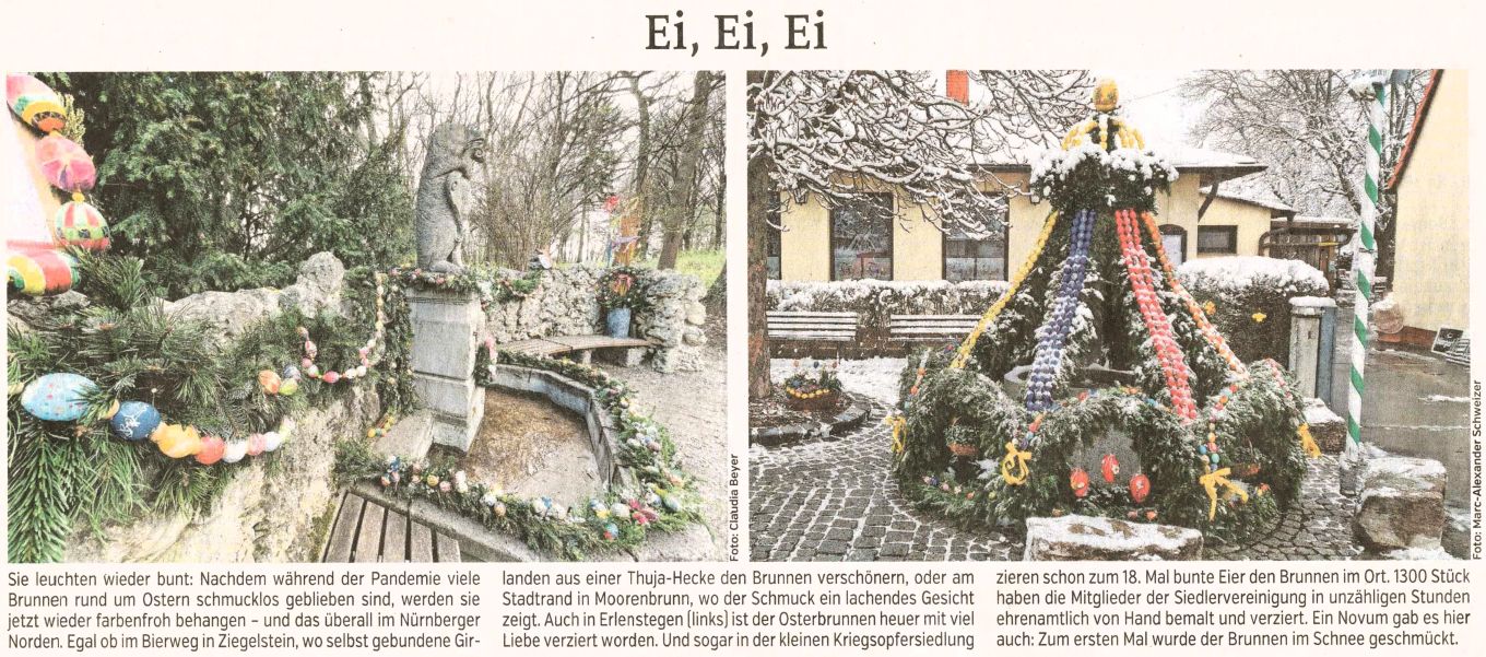 19 Jahre Osterbrunnen 19 Jahre Osterbrunnen